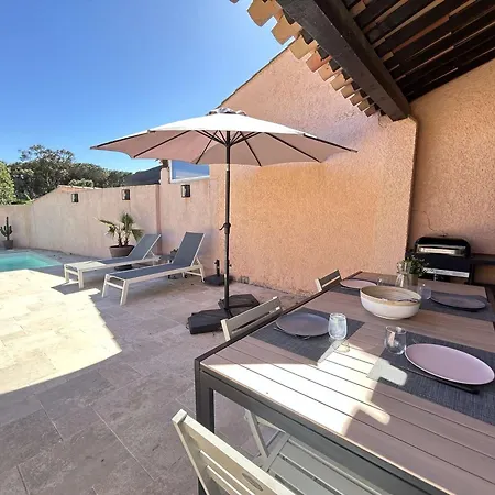 Mazet Climatise Avec Jardin, Piscine Privee Et Proche Mer, 3 Pieces, 6 Couchages A - Fr-1-226-545 Casa de Férias Sainte-Maxime