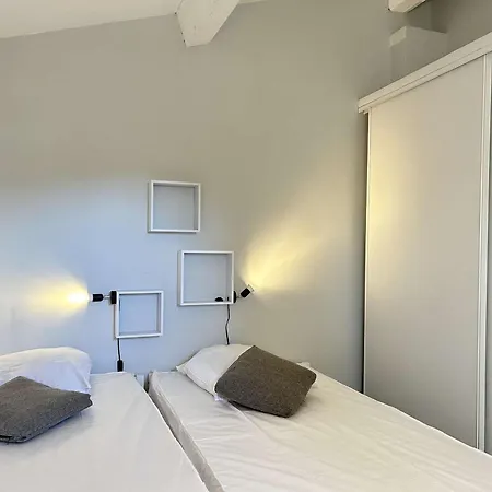 Mazet Climatise Avec Jardin, Piscine Privee Et Proche Mer, 3 Pieces, 6 Couchages A - Fr-1-226-545 Tatil Evi *