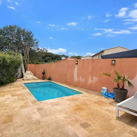 Mazet Climatise Avec Jardin, Piscine Privee Et Proche Mer, 3 Pieces, 6 Couchages A - Fr-1-226-545 *