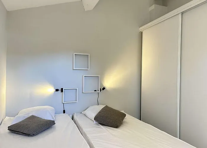 Mazet Climatise Avec Jardin, Piscine Privee Et Proche Mer, 3 Pieces, 6 Couchages A - Fr-1-226-545 Tatil Evi *